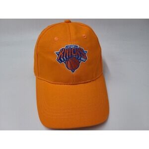 Vintage New York Knicks Foot Locker Strapback Adjustable Hat Cap Men NBA Orange